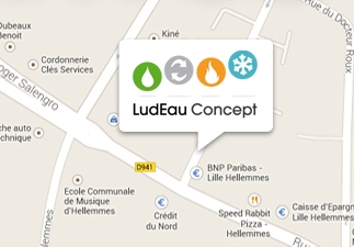 LudEau concept est une entreprise basée à HELLEMMES-LILLE qui intervient dans les différents domaines de la plomberie sanitaire et thermique, la conception et la pose de cuisines et de salles de bains, le traitement de l'eau et de l'air ainsi que l'accessibilité et le bien-être.